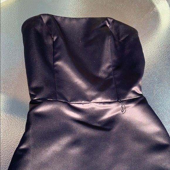 👙Bill Levkoff Classics Strapless Homecoming Dress - Picture 6 of 8